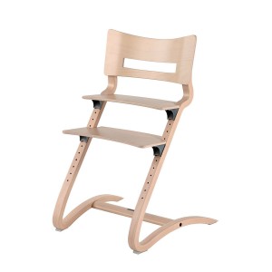LEANDER medinė maitinimo kėdutė CLASSIC™ be priedų (Bleached)